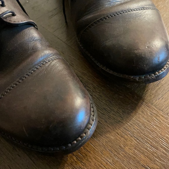 Frye leather Oxford loafers shoes Size 37 - Picture 4 of 15